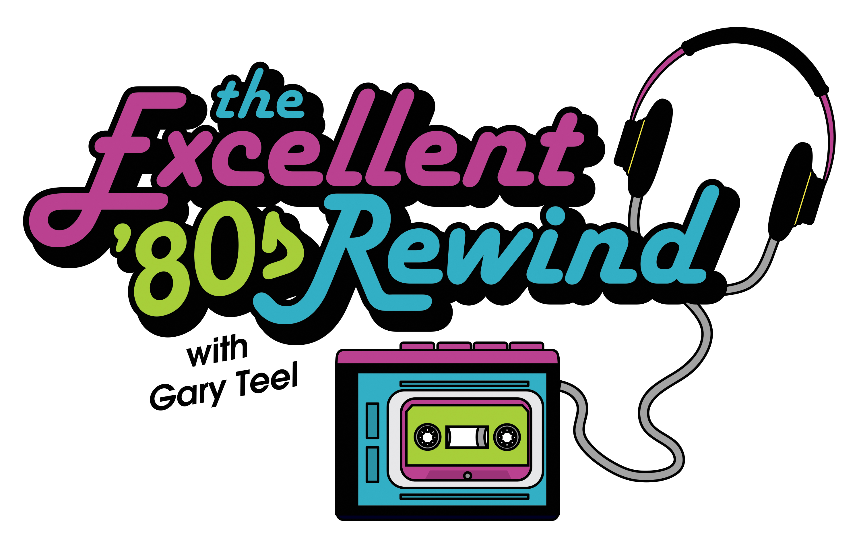 Excellent 80s Rewind Logo